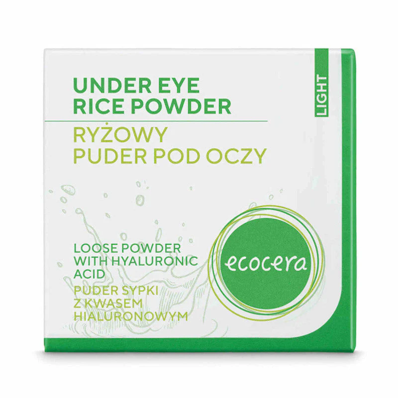 ECOCERA Puder pod oczy ryżowy Light 4 g - Image 2