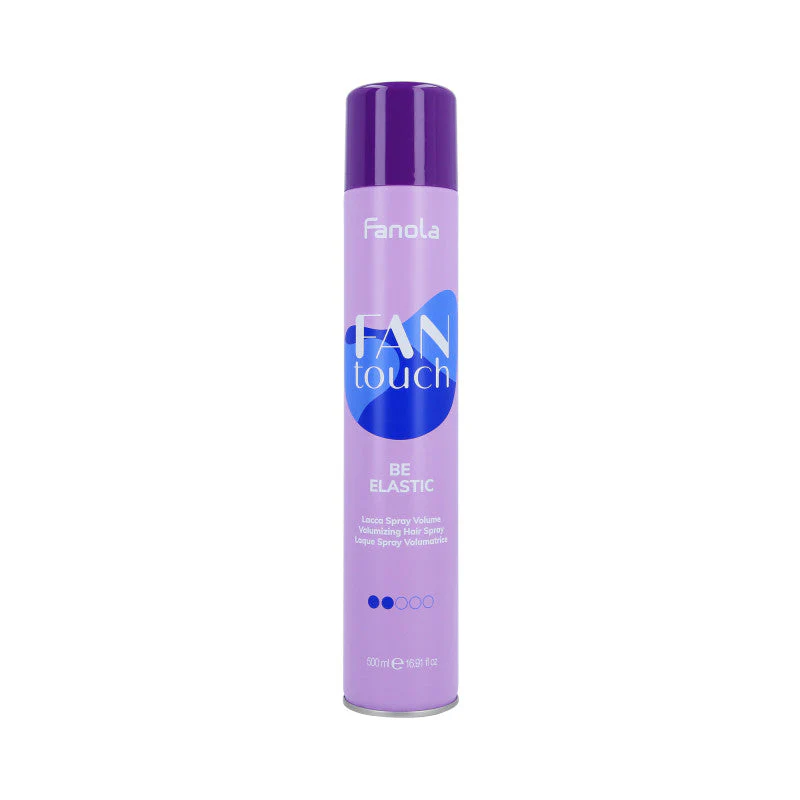FANOLA FAN TOUCH BE ELASTIC Lakier do włosów zwiększający objętość włosów 500 ml