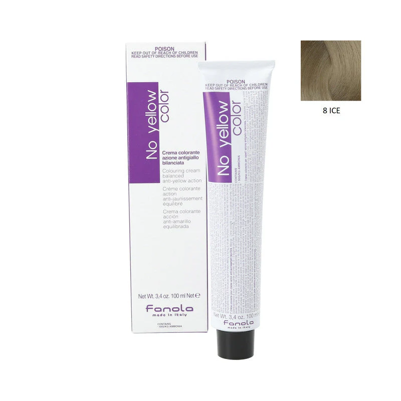 FANOLA NO YELLOW COLOR Krem koloryzujący do włosów blond 100 ml - Image 2