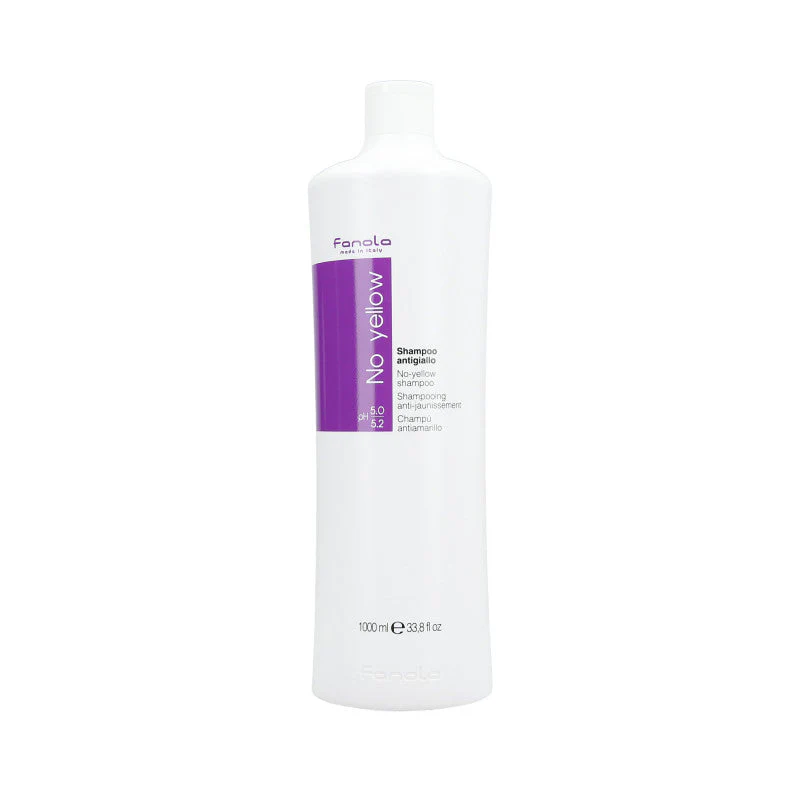 FANOLA No Yellow Szampon neutralizujący kolor do włosów blond 1000 ml