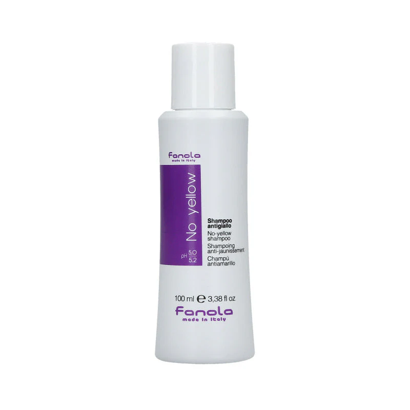 FANOLA No Yellow Szampon neutralizujący kolor do włosów blond 100 ml