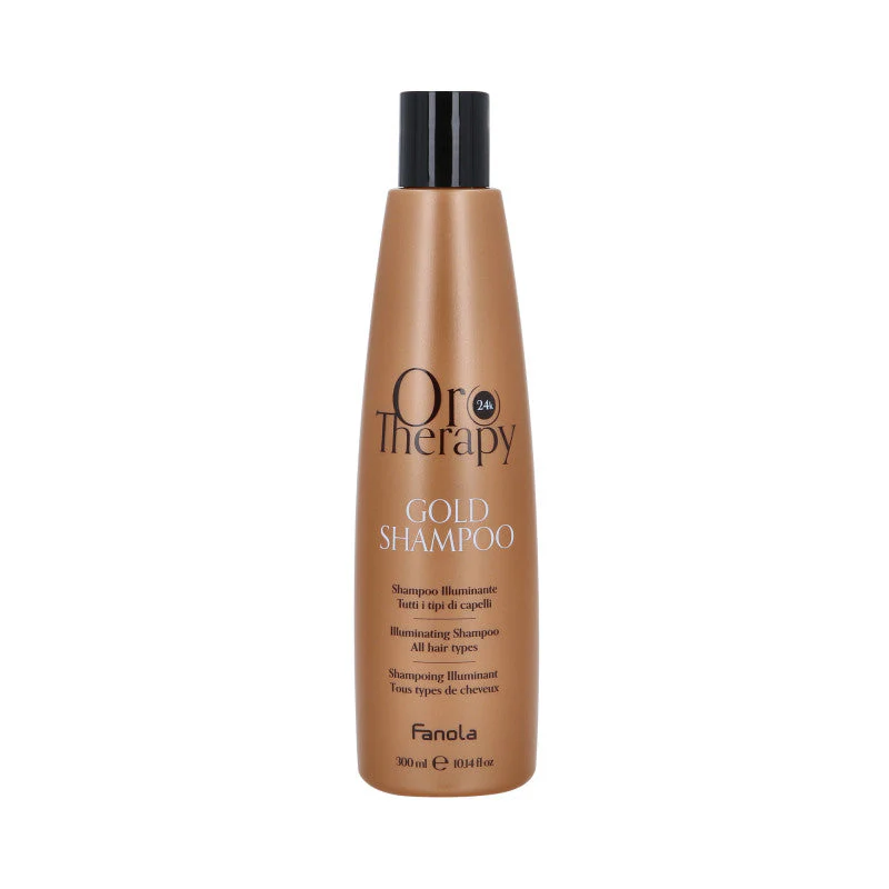 FANOLA ORO THERAPY 24-K GOLD Rozświetlający szampon do włosów 300 ml