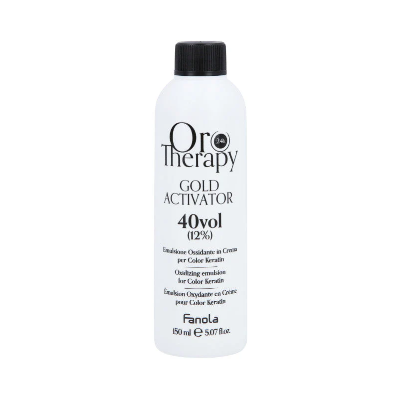 FANOLA ORO THERAPY GOLD ACTIVATOR 40 VOL Aktywator 12% 150 ml
