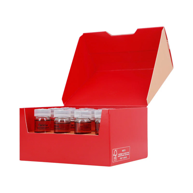 FANOLA VITAMINS ENERGY BE COMPLEX Energetyzujące ampułki do włosów 12x10 ml - Image 2