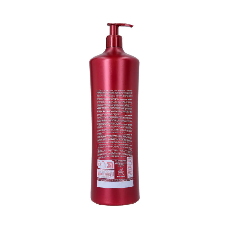 FANOLA WONDER CURL EXTRA CARE Wegańska odżywka oczyszczająca do włosów kręconych 1000 ml - Image 2