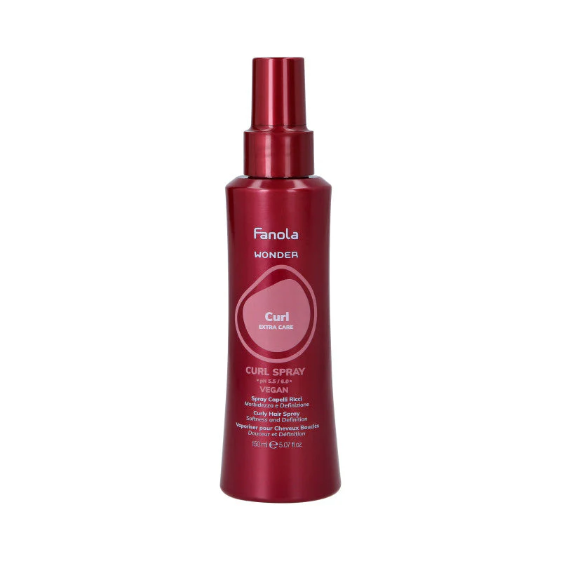 FANOLA WONDER CURL EXTRA CARE Wegański aktywujący spray do włosów kręconych 150 ml