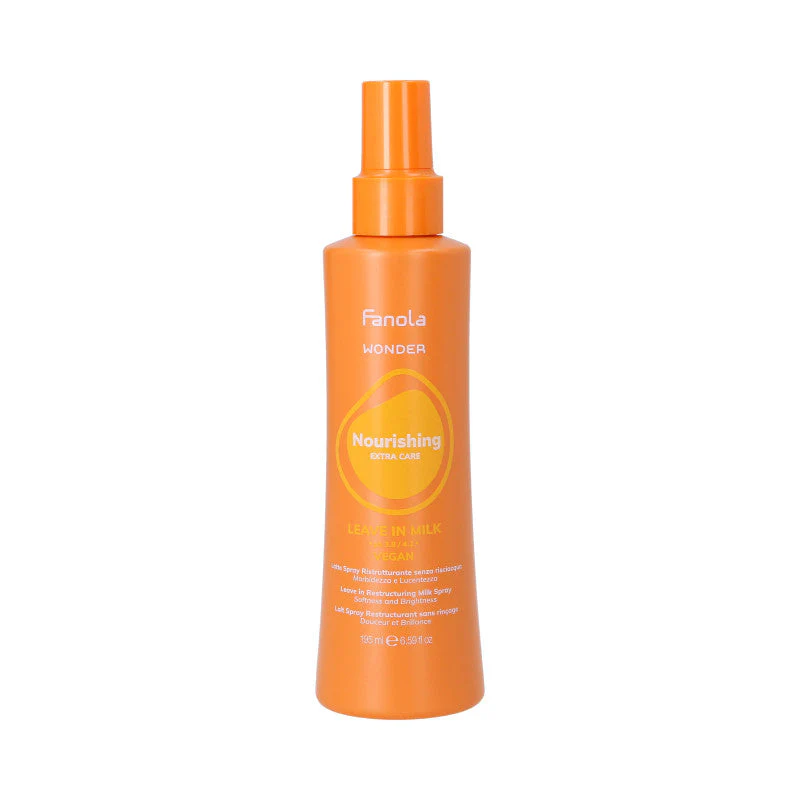 FANOLA WONDER NOURISHING EXTRA CARE Wegańskie odżywcze mleczko w spray bez spłukania 195 ml