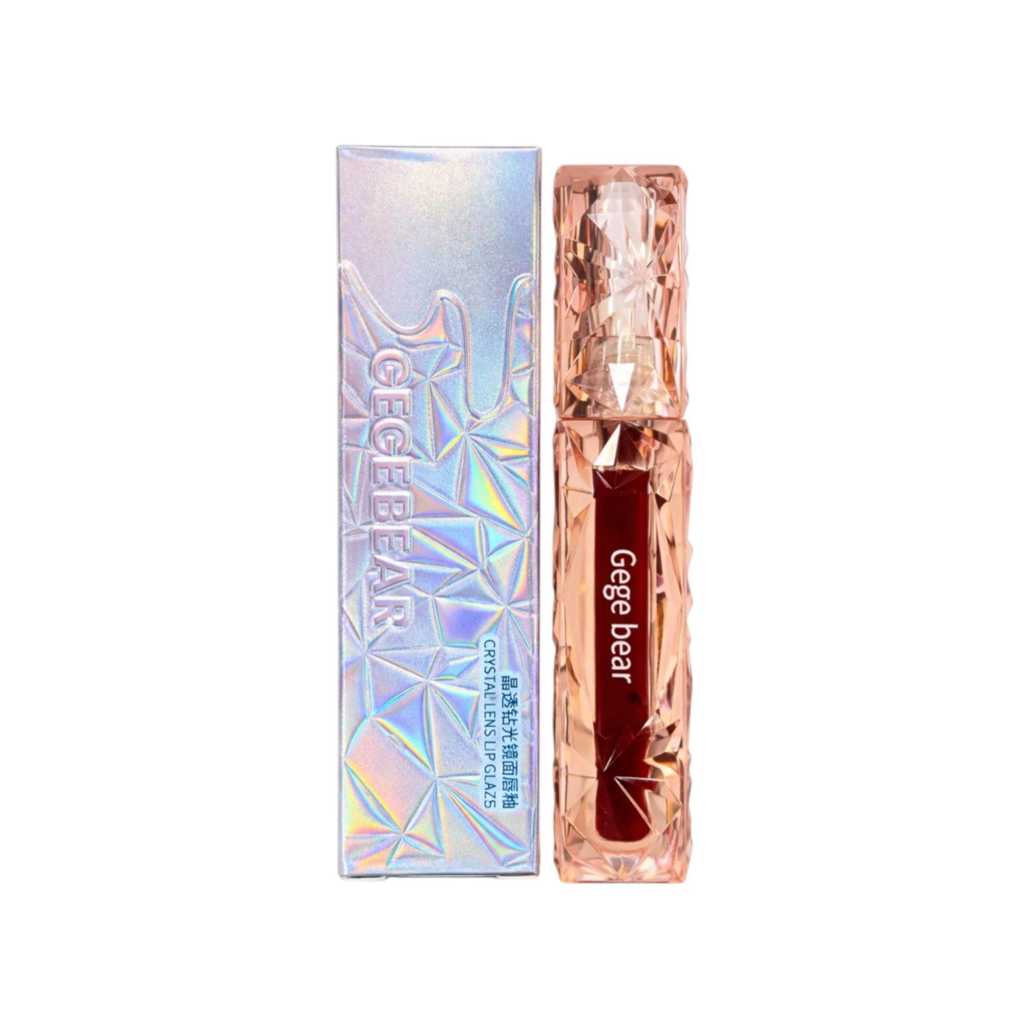 GEGE BEAR CRYSTAL LENS LIP GALZE Błyszczyk do ust z lustrzanym połyskiem i intensywnym blaskiem 2 g - Image 6
