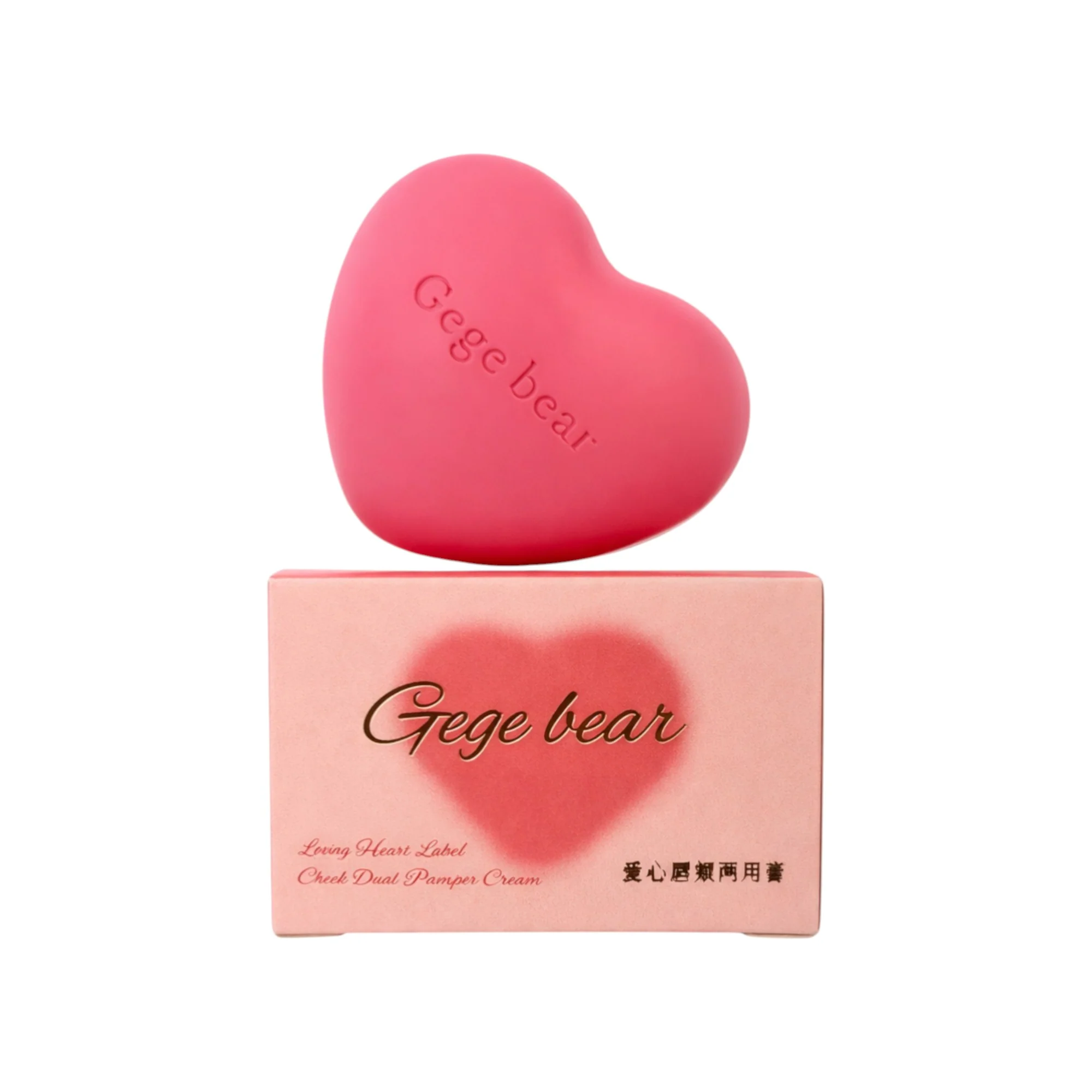 GEGE BEAR LOVING HEART CHEEK CREAM Kremowy tint do ust i policzków 6 g - Image 6