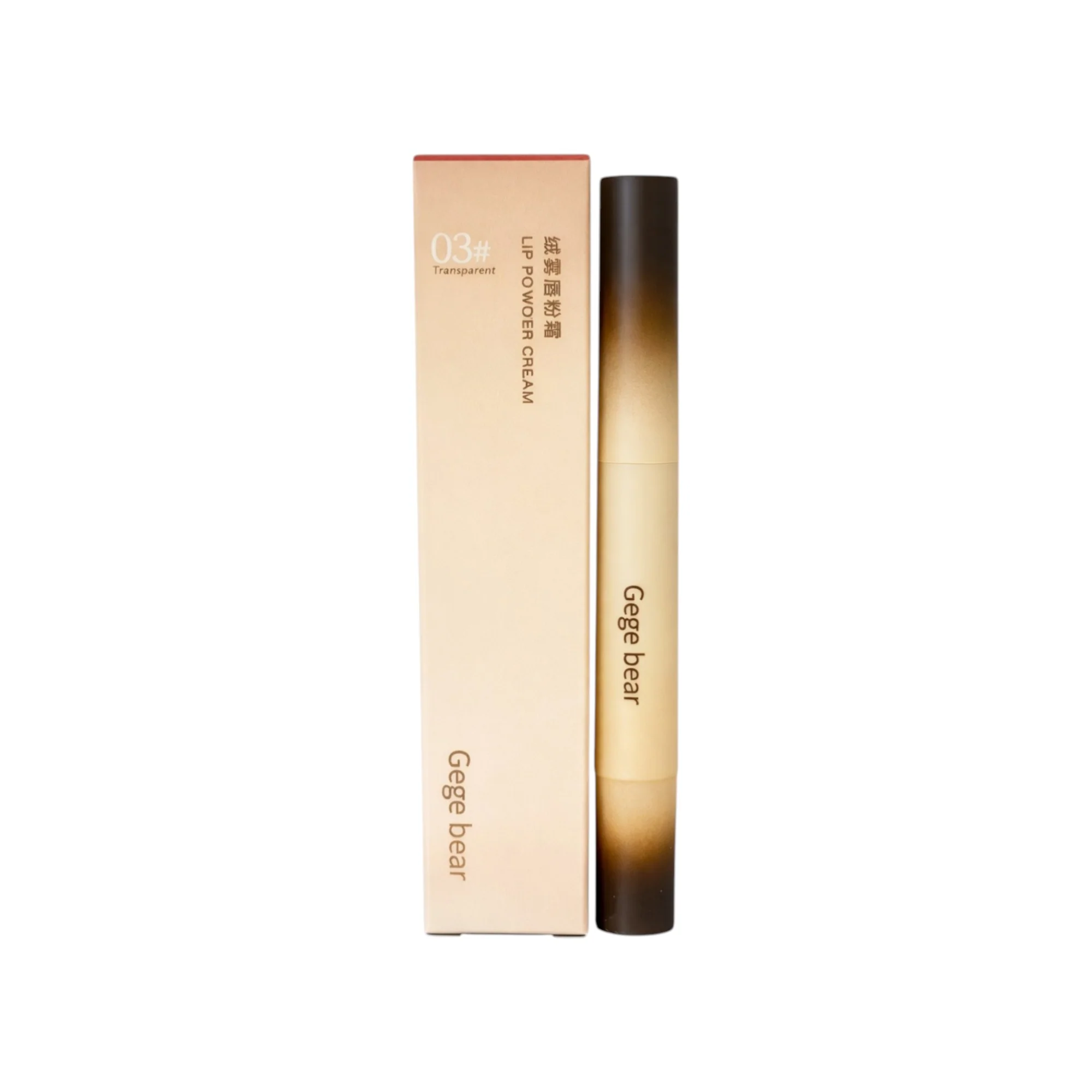 GEGE BEAR LIP POWDER CREAM Długotrwała pomadka do ust z aksamitnym wykończeniem 2 g - Image 3