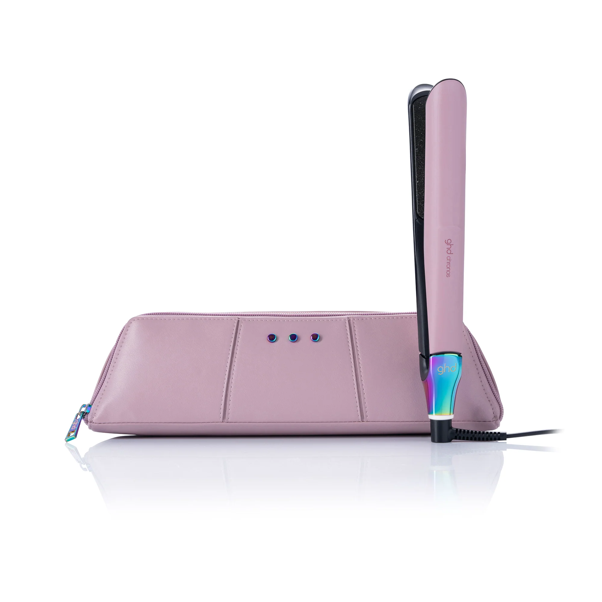 GHD CHRONOS FUTURESCAPE Transcendent Pink Prostownica do włosów + etui - Image 2