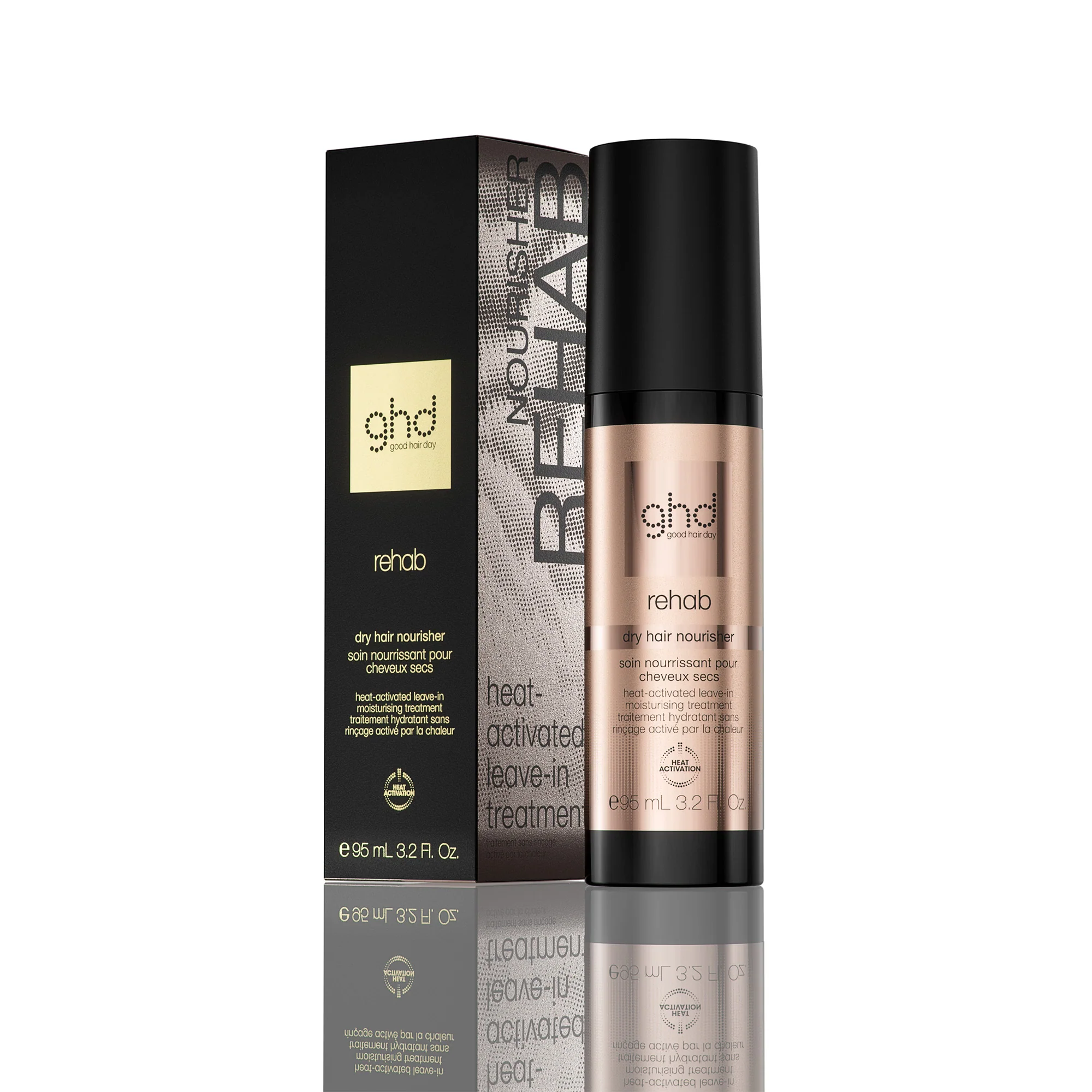 GHD REHAB Kuracja nawilżająca do włosów 95 ml - Image 3