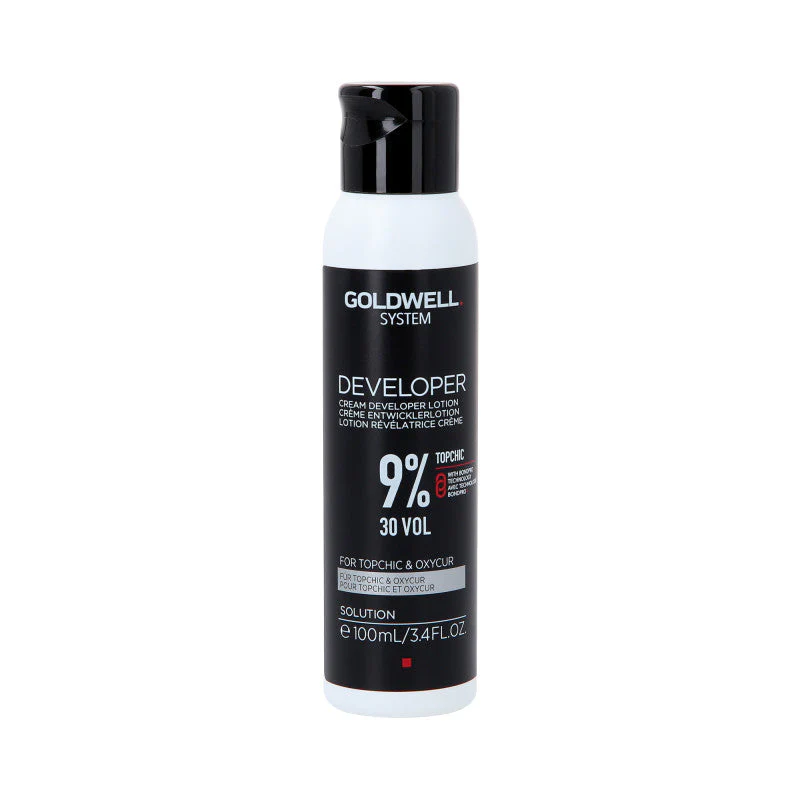 GOLDWELL DEVELOPER 30 VOL Lotion przeznaczony do koloryzacji trwałej 9% 100 ml