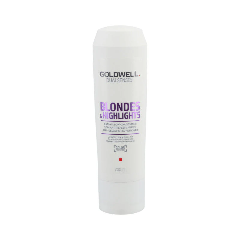 Goldwell Dualsenses Blondes & Highlights Odżywka neutralizująca do włosów blond i z pasemkami 200 ml
