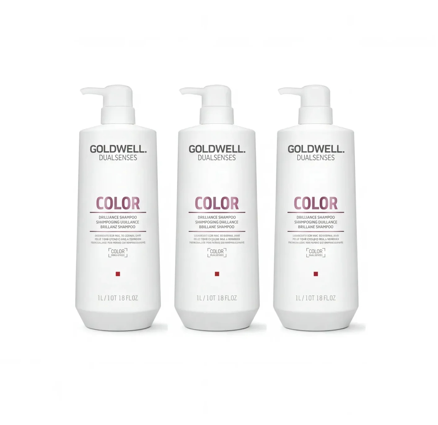 GOLDWELL DUALSENSES COLOR BRILLIANCE Szampon nabłyszczający do włosów cienkich i normalnych 1000 ml - MULTIPAKI