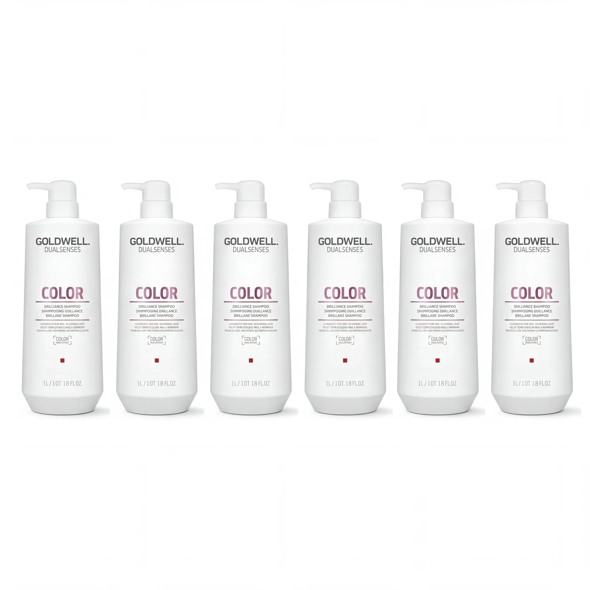GOLDWELL DUALSENSES COLOR BRILLIANCE Szampon nabłyszczający do włosów cienkich i normalnych 1000 ml - MULTIPAKI - Image 2
