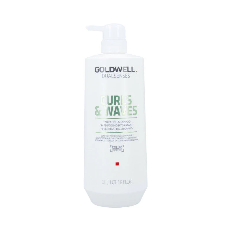 GOLDWELL DUALSENSES CURLS&WAVES Nawilżający szampon do włosów 1000 ml