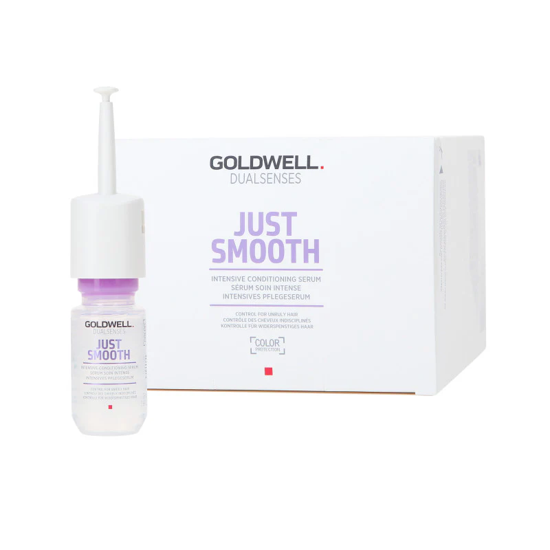 GOLDWELL DUALSENSES JUST SMOOTH INTENSIVE TAMING Serum intensywnie wygładzające do włosów 12 x 18 ml