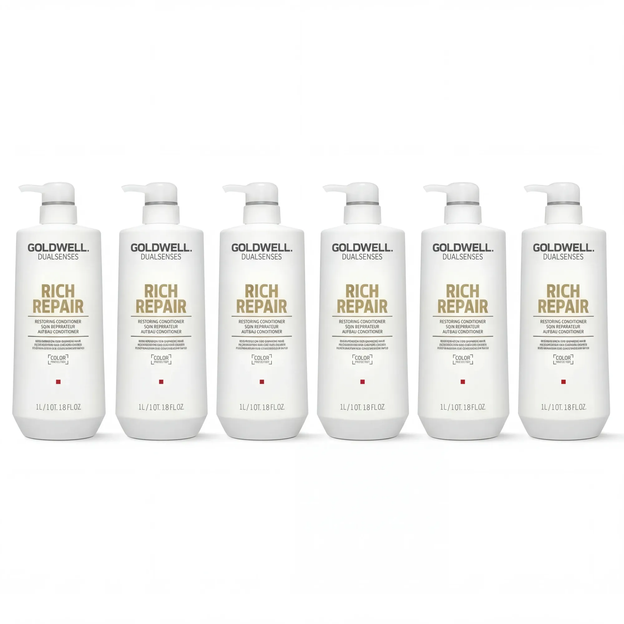 Goldwell Dualsenses Rich Repair Odżywka odbudowująca do włosów zniszczonych 1000 ml - MULTIPAKI - Image 2