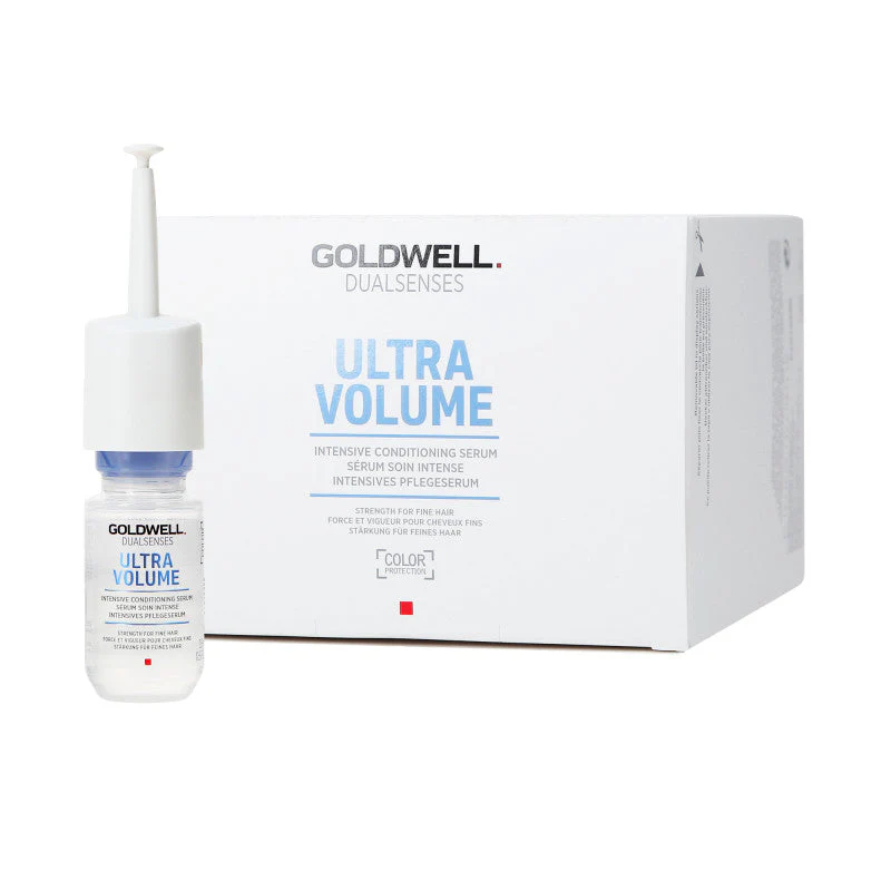 GOLDWELL DUALSENSES ULTRA VOLUME Serum pogrubiające do włosów cienkich i bez objętości 12 x 18 ml