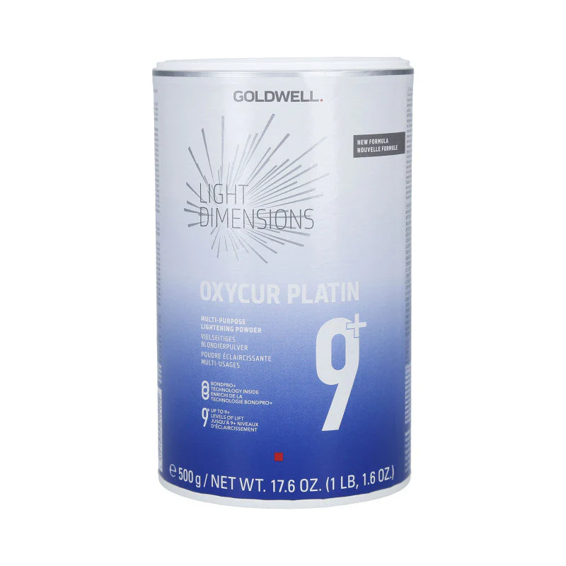 GOLDWELL OXYCUR LIGHT DIMENSIONS Bezpyłowy rozjaśniacz do włosów 9+ 500 g