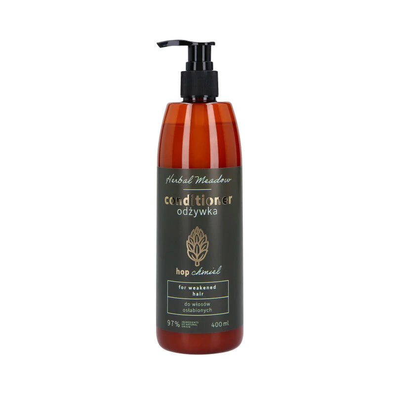 HERBAL MEADOW Odżywka do włosów osłabionych z ekstraktem z chmielu 400 ml