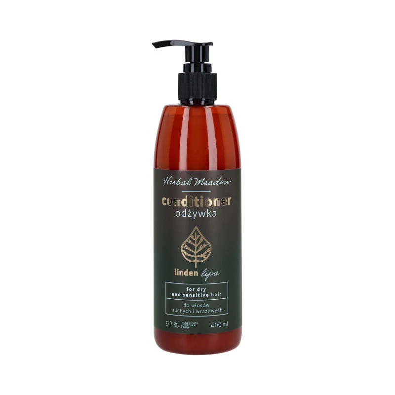 HERBAL MEADOW Odżywka do włosów suchych z ekstraktem z lipy 400 ml