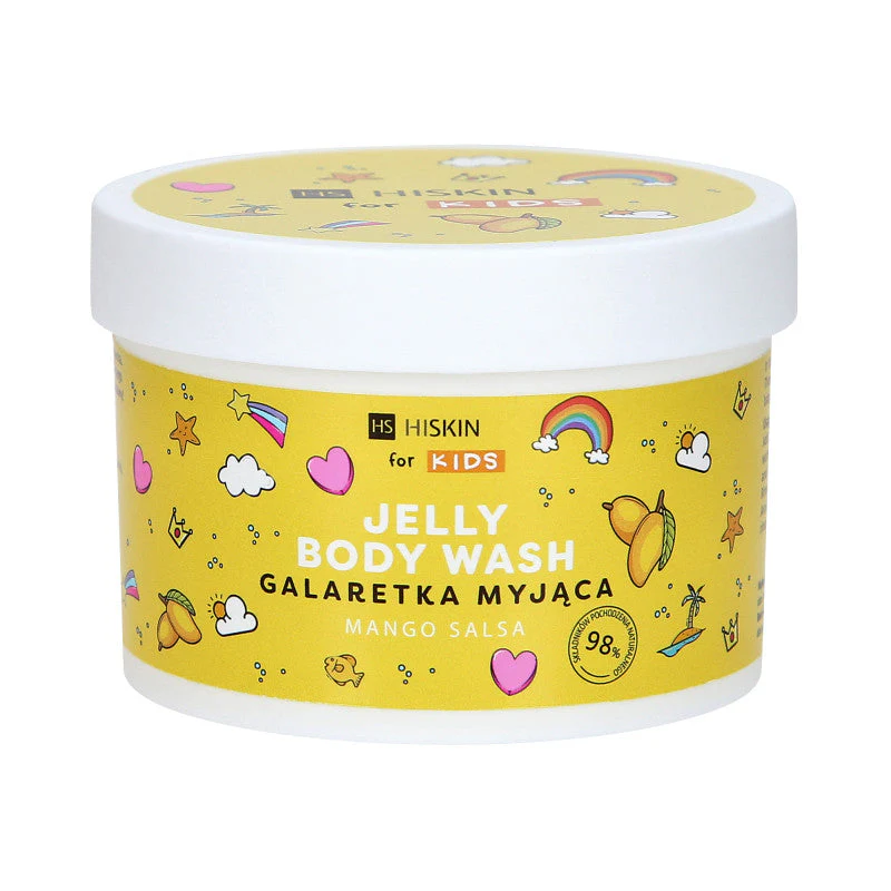 HISKIN FOR KIDS MANGO SALSA Galaretka myjąca dla dzieci o zapachu salsy mango 150 ml