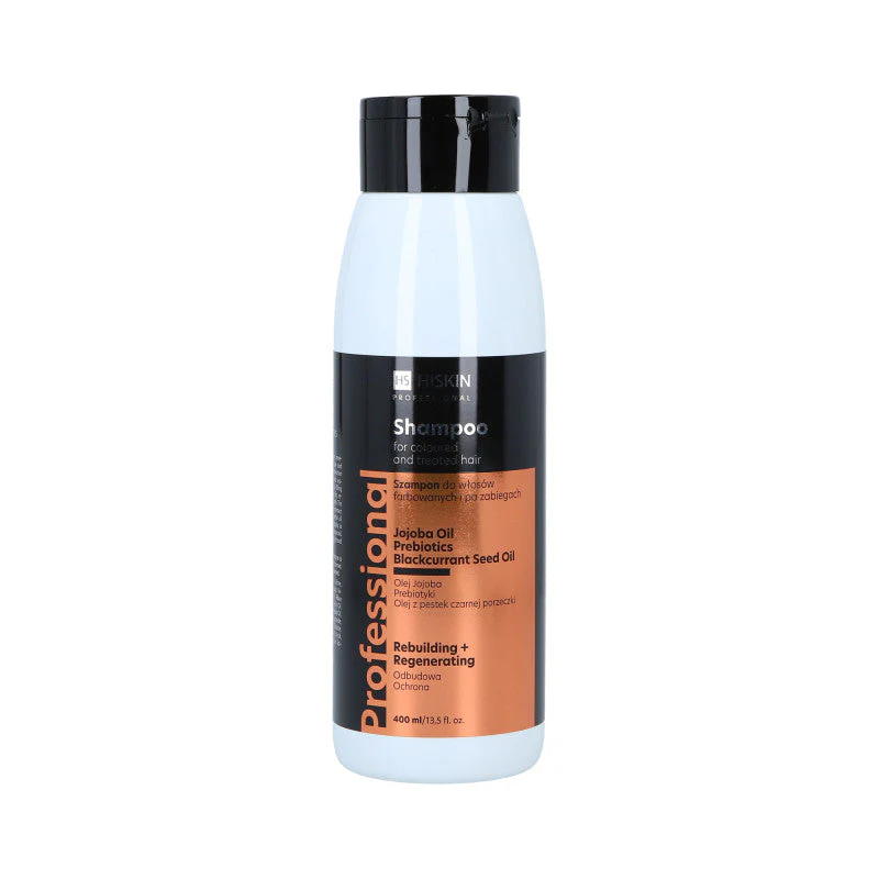 HISKIN PROFESSIONAL Szampon do włosów farbowanych i po zabiegach chemicznych 400 ml