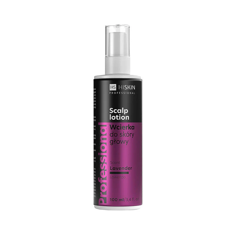HISKIN PROFESSIONAL Wcierka do skóry głowy z kofeiną i olejkiem lawendowym 100 ml