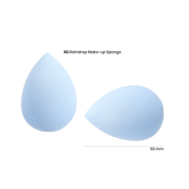ilū Gąbka do makijażu, Raindrop, Niebieska - Image 2