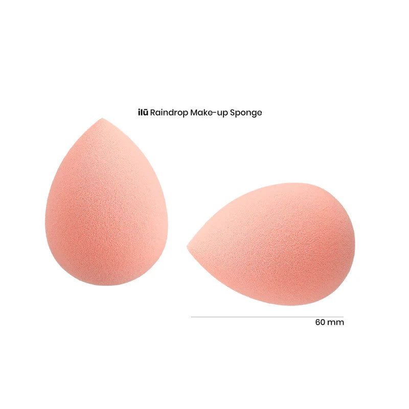 ilū Gąbka do makijażu, Raindrop, Pomarańczowa - Image 2