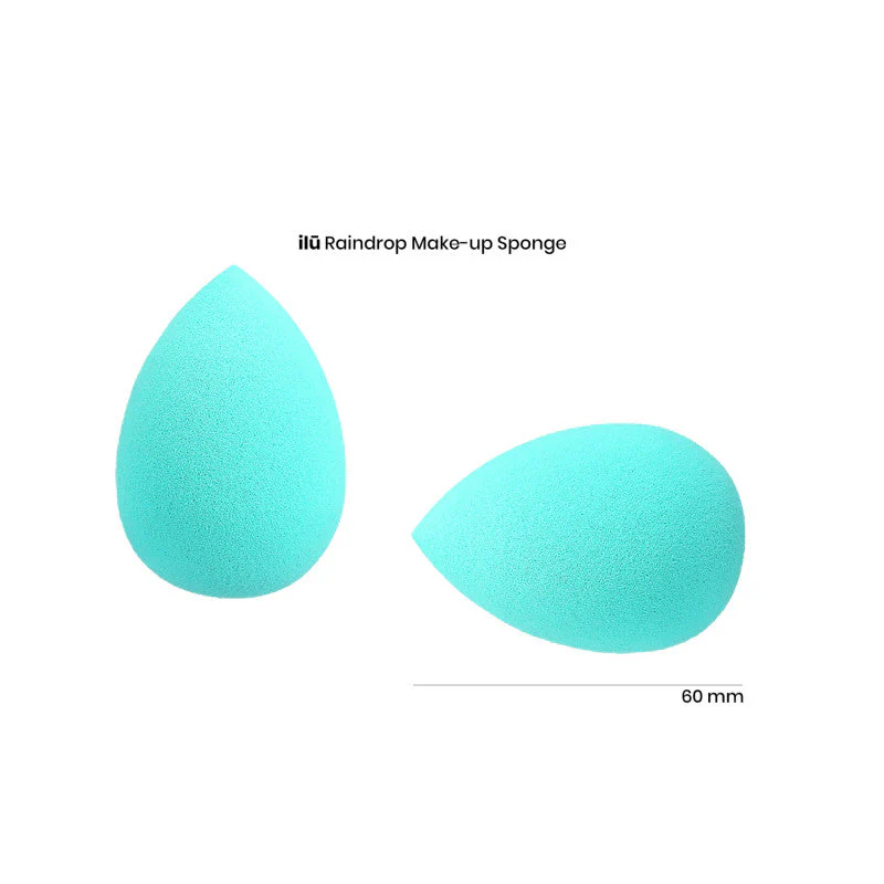 ilū Gąbka do makijażu, Raindrop, Turkusowa - Image 2