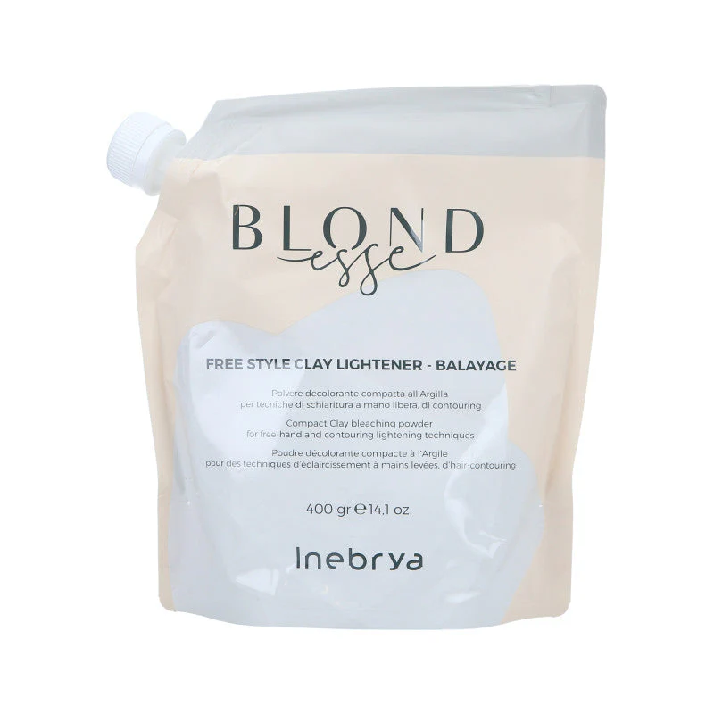INEBRYA BLONDESSE FREE STYLE 5 TONES Glinka rozjaśniająca włosy do 5 tonów 400 g