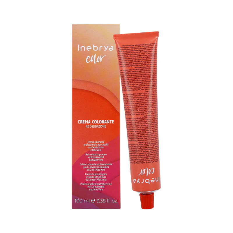 INEBRYA COLOR Permanentna farba do włosów w kremie 100 ml