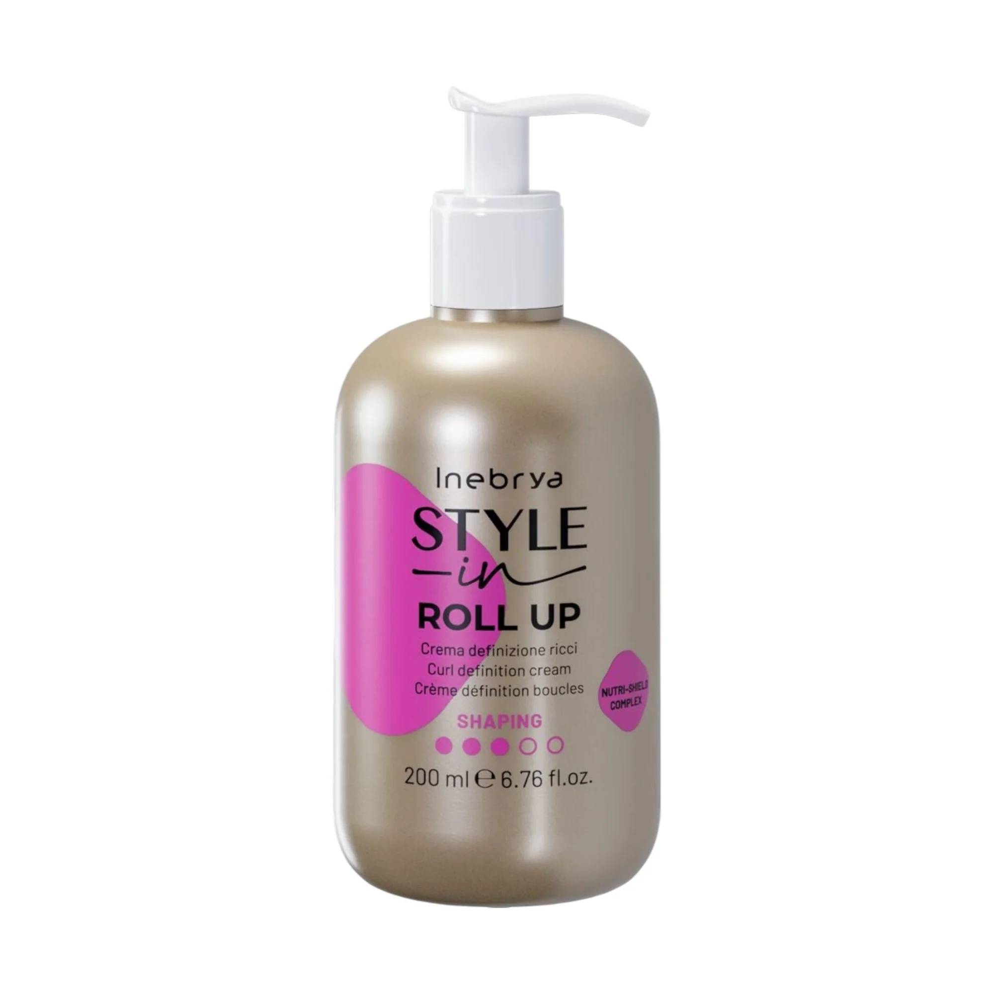 INEBRYA STYLE-IN ROLL UP Krem do stylizacji włosów kręconych 200 ml