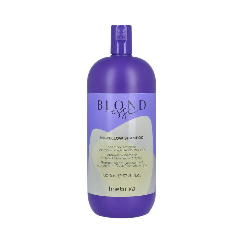 INEBRYA ICE CREAM BLONDESSE NO YELLOW Szampon neutralizujące żółte tony 1000 ml