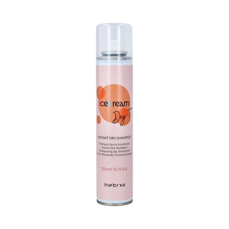 INEBRYA ICE CREAM DRY-T INSTANT Suchy szampon do każdego rodzaju włosów 200 ml