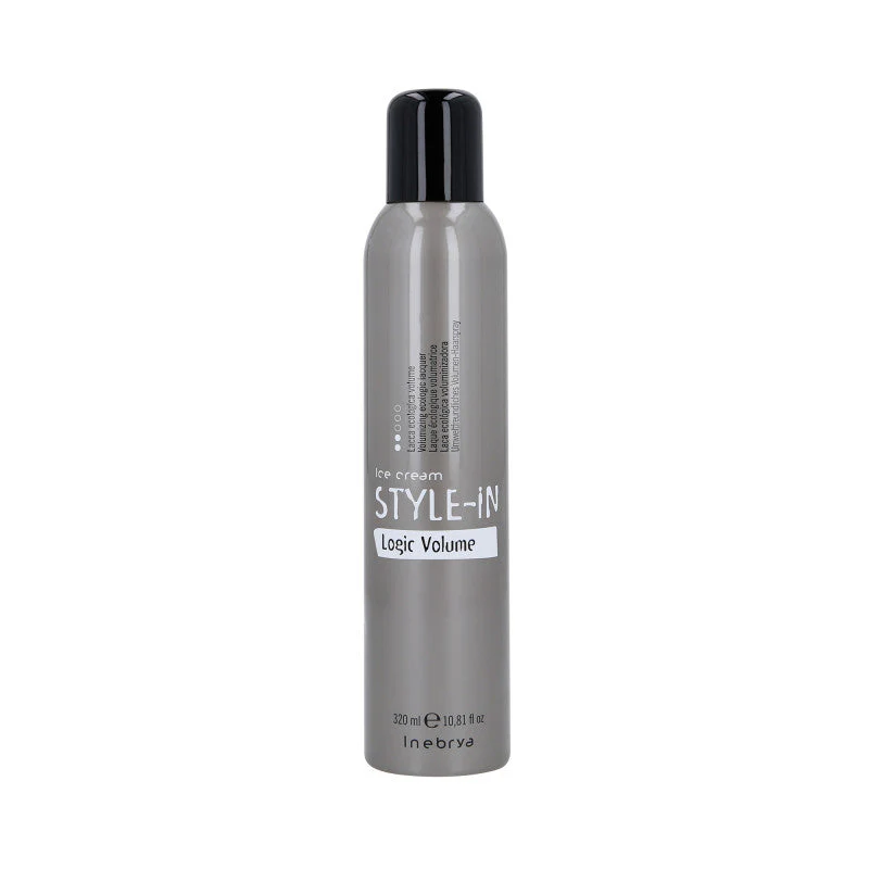 INEBRYA STYLE-IN LOGIC VOLUME HAIRSPRAY Ekologiczny lakier nadający objętości 320 ml