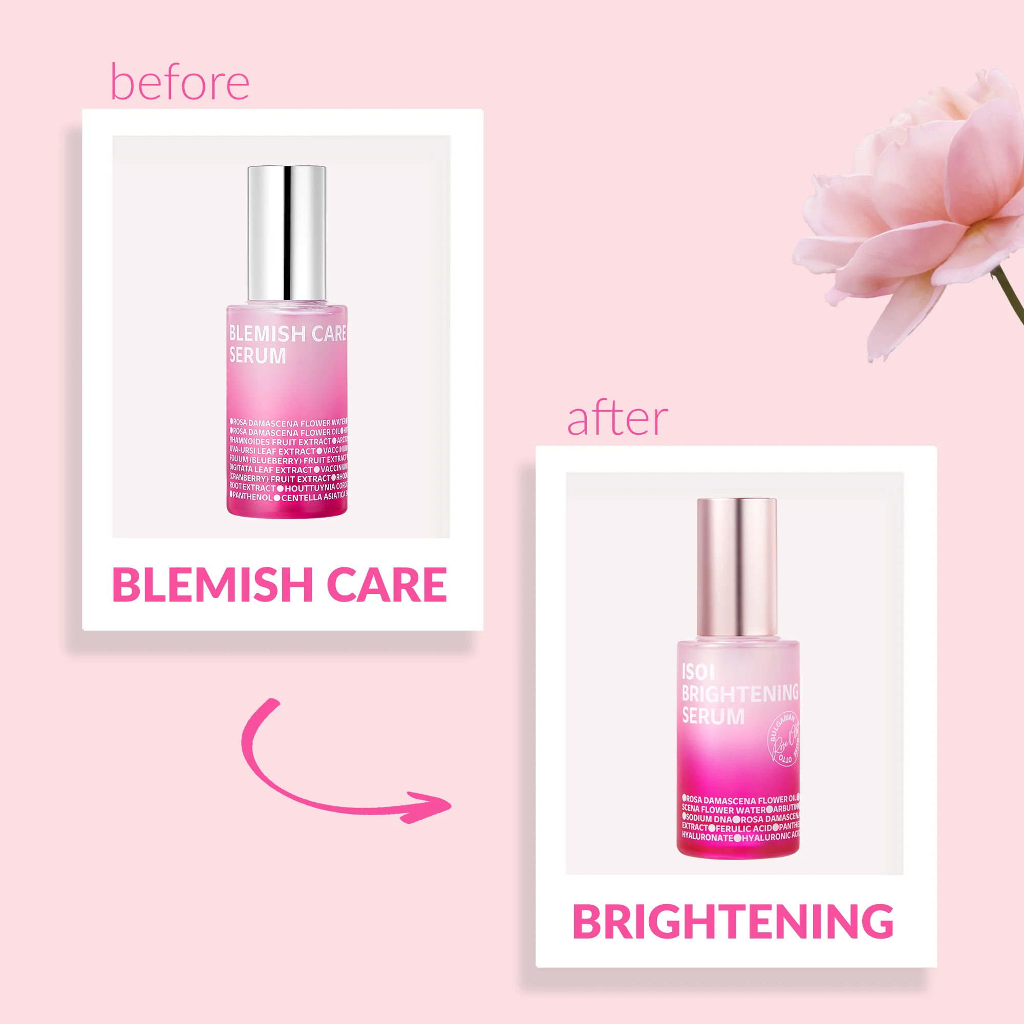 ISOI BRIGHTENING CARE SERUM Serum rozjaśniające i wyrównujące koloryt skóry 15 ml - Image 4