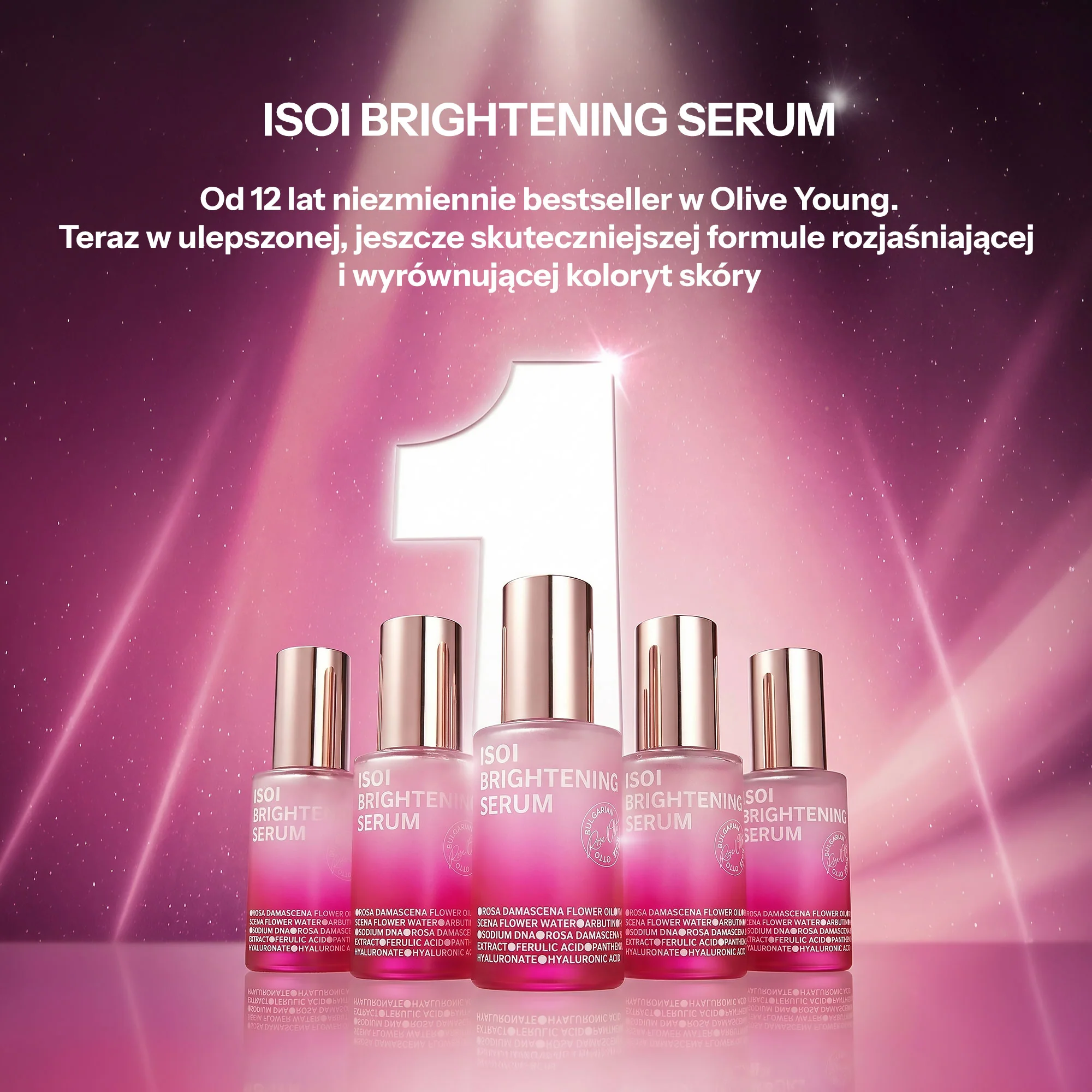 ISOI BRIGHTENING CARE SERUM Serum rozjaśniające i wyrównujące koloryt skóry 15 ml - Image 5