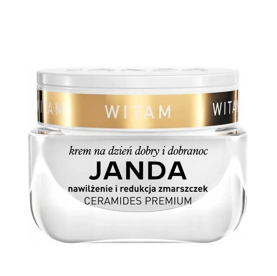 JANDA CERAMIDES PREMIUM Krem suplementacyjny o zwiększonej skuteczności nawilżenie i redukcja zmarszczek 50 ml