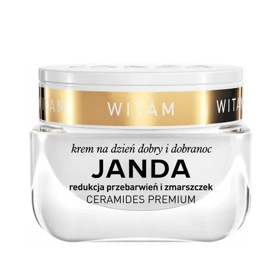 JANDA CERAMIDES PREMIUM Krem suplementacyjny o zwiększonej skuteczności, redukcja przebarwień i zmarszczek 50 ml