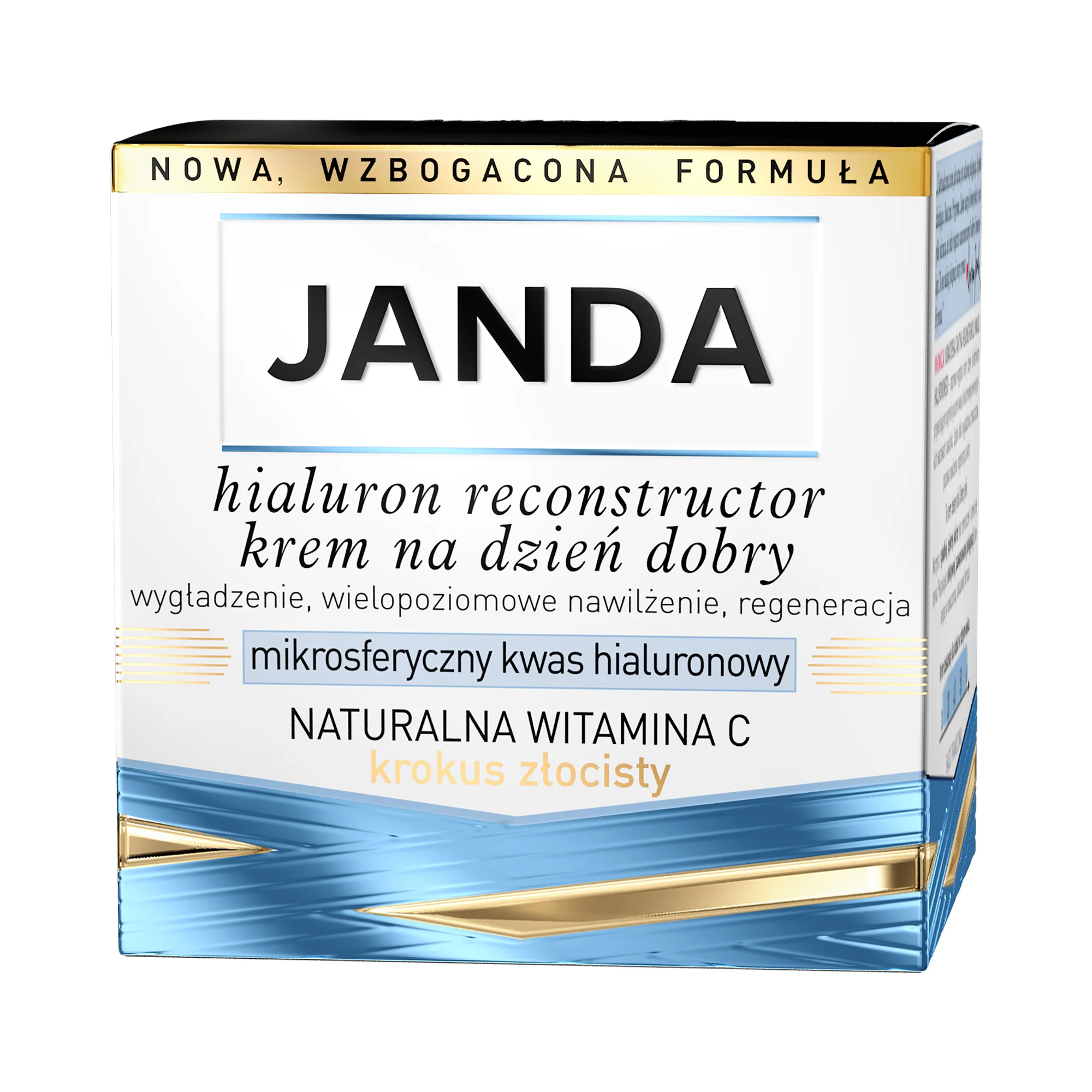 JANDA HIALURON Krem hialuronowy odmładzająco- nawilżający na dzień 50 ml