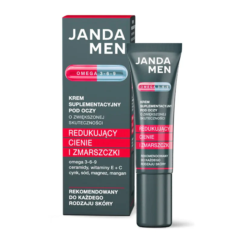JANDA MEN OMEGA Męski krem pod oczy Omega 3-6-9 15 ml