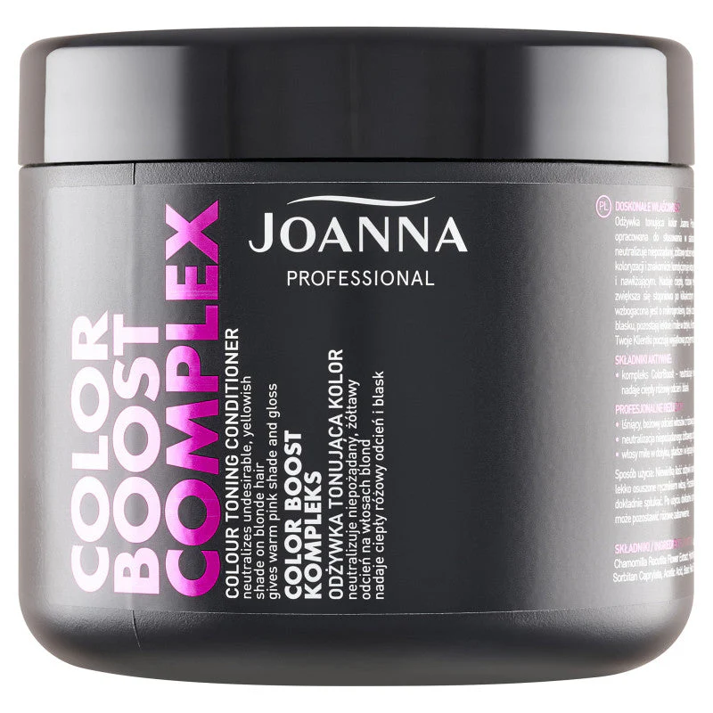 JOANNA PROFESSIONAL COLOR BOOST COMPLEX Odżywka tonująca kolor włosów 500 ml - Image 2
