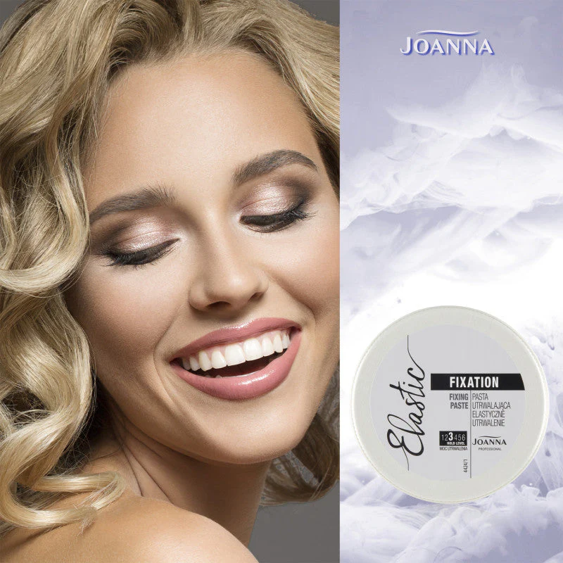 JOANNA PROFESSIONAL FIXATION Elastyczna pasta utrwalająca fryzurę 200 g - Image 5