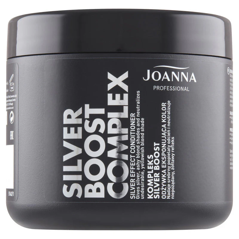 JOANNA PROFESSIONAL SILVER BOOST COMPLEX Tonująca odżywka eksponująca kolor włosów 500 ml - Image 2