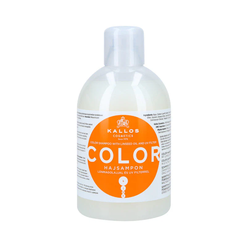 KALLOS KJMN Color szampon do włosów farbowanych 1000 ml