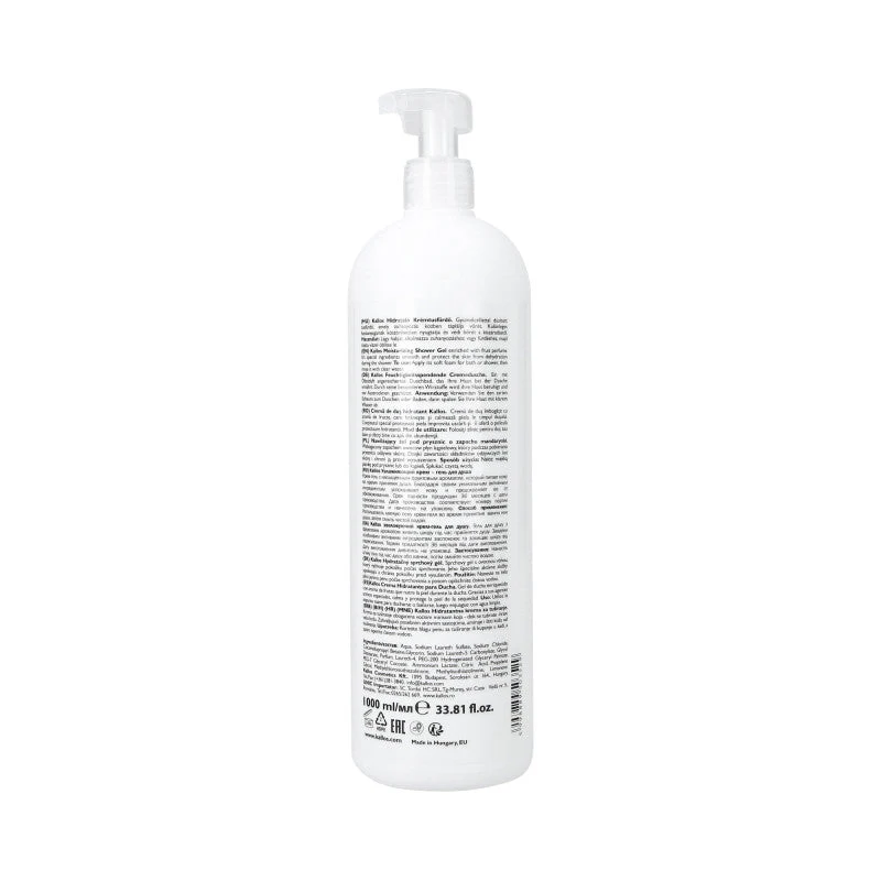 KALLOS KJMN Nawilżający żel pod prysznic o zapachu mandarynki 1000 ml - Image 2